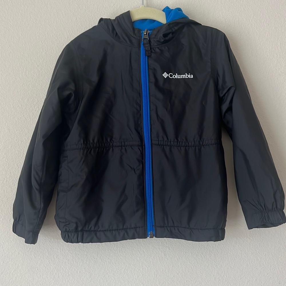 Columbia toddler 3T rain jacket black